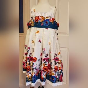 NWT Girls Powell Craft Floral Poppy Dress
